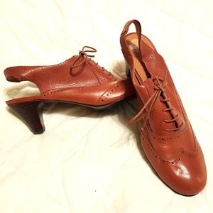 Brown Kenneth Cole Slingback Shoes